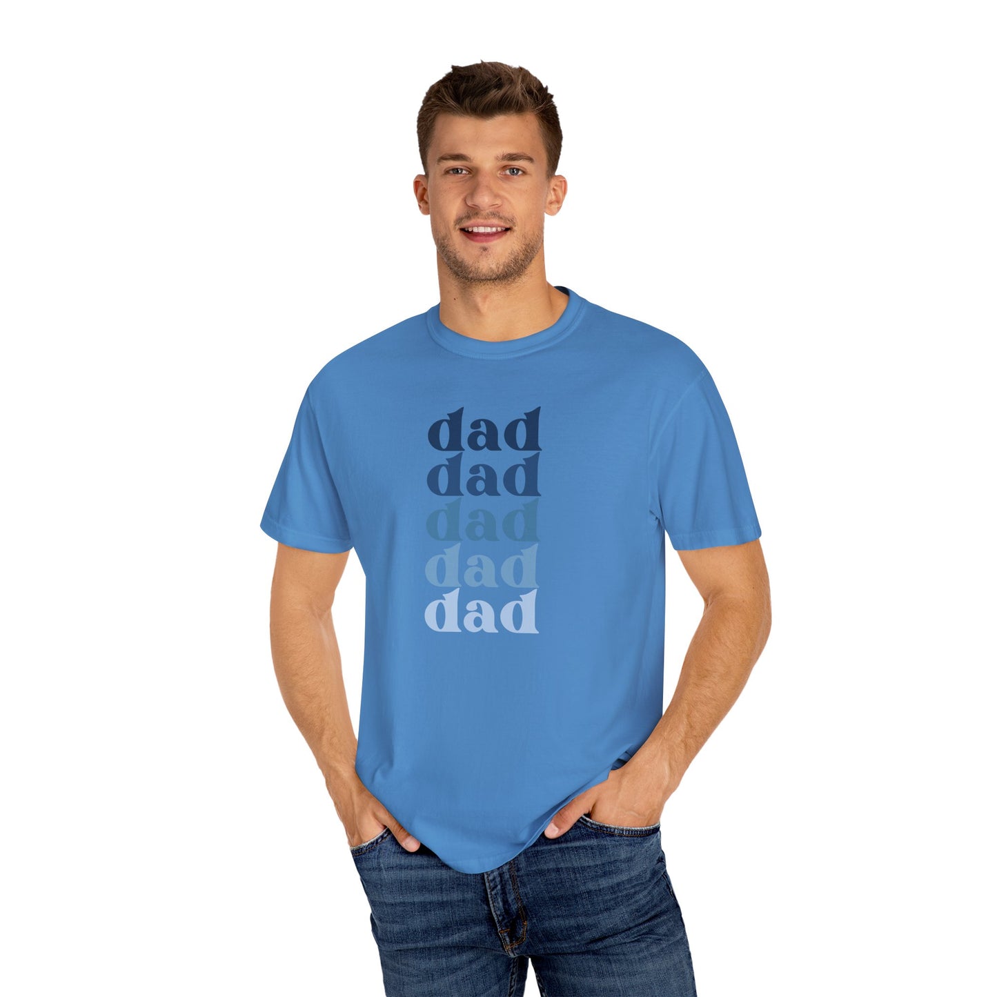 Dad (Blue) - Comfort Colors Shirt
