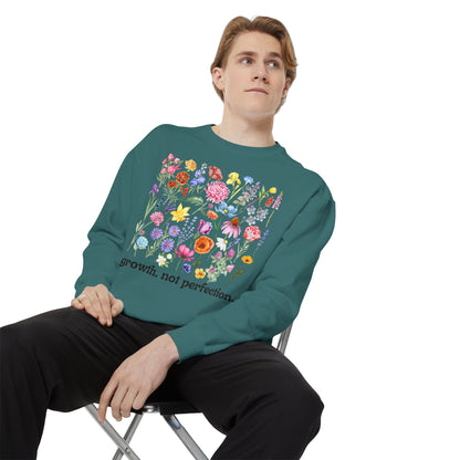 Growth, Not Perfection - Comfort Colors Sweatshirt