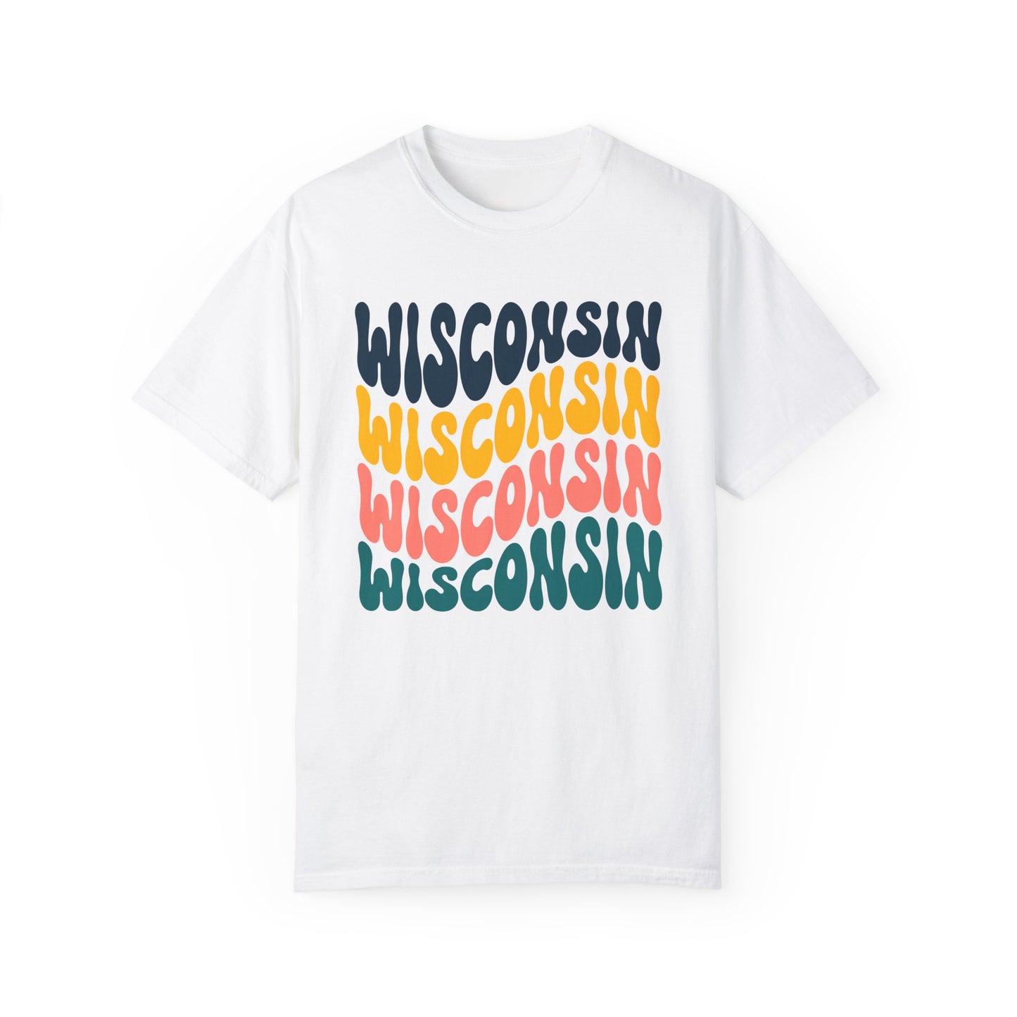 Retro Wisconsin - Comfort Colors Shirt