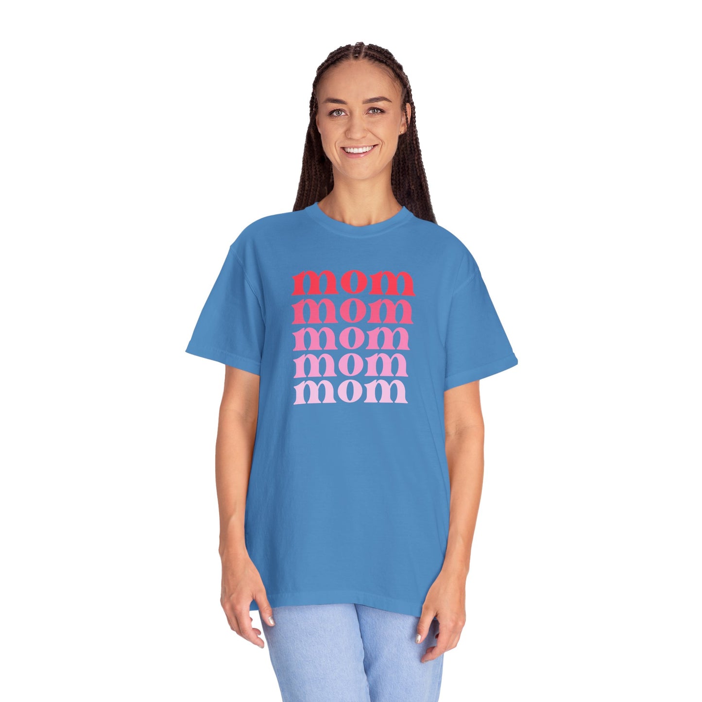 Mom (Pink) - Comfort Colors Shirt