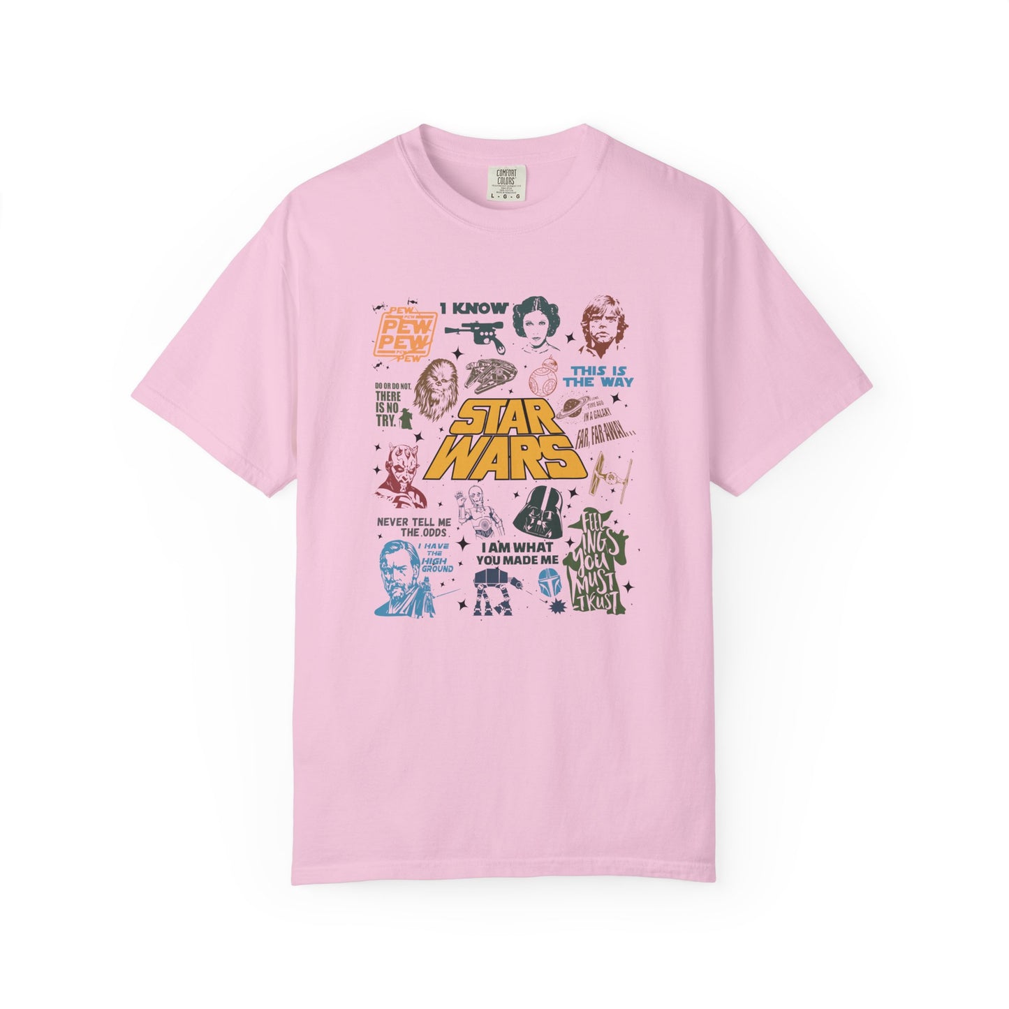 Star Wars Collage - Comfort Colors Shirt