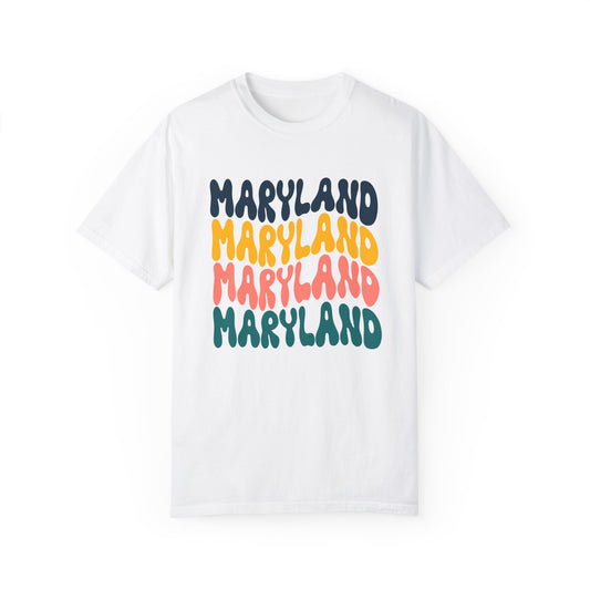Retro Maryland - Comfort Colors Shirt