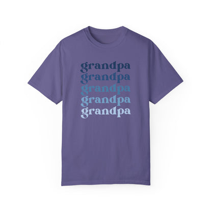 Grandpa (Blue) - Comfort Colors Shirt