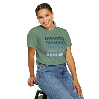 Mommy (Blue) - Comfort Colors Shirt