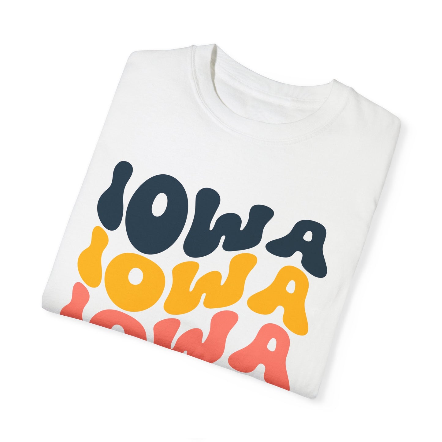 Retro Iowa - Comfort Colors Shirt