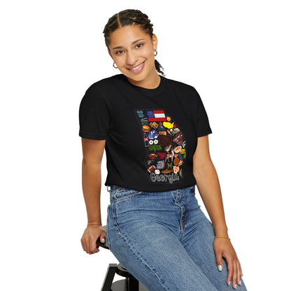 Beautiful State of Georgia - Comfort Colors Shirt