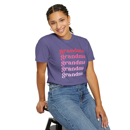 Grandma (Pink) - Comfort Colors Shirt