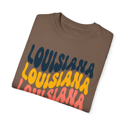 Retro Louisiana - Comfort Colors Shirt