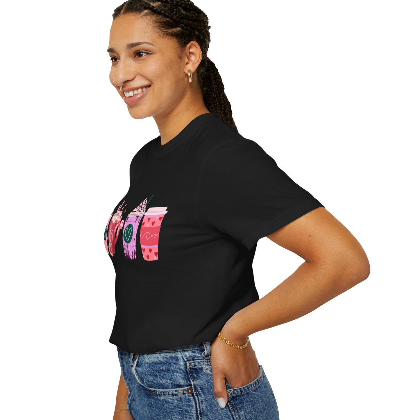 Valentine's Coffee - Comfort Colors Shirt