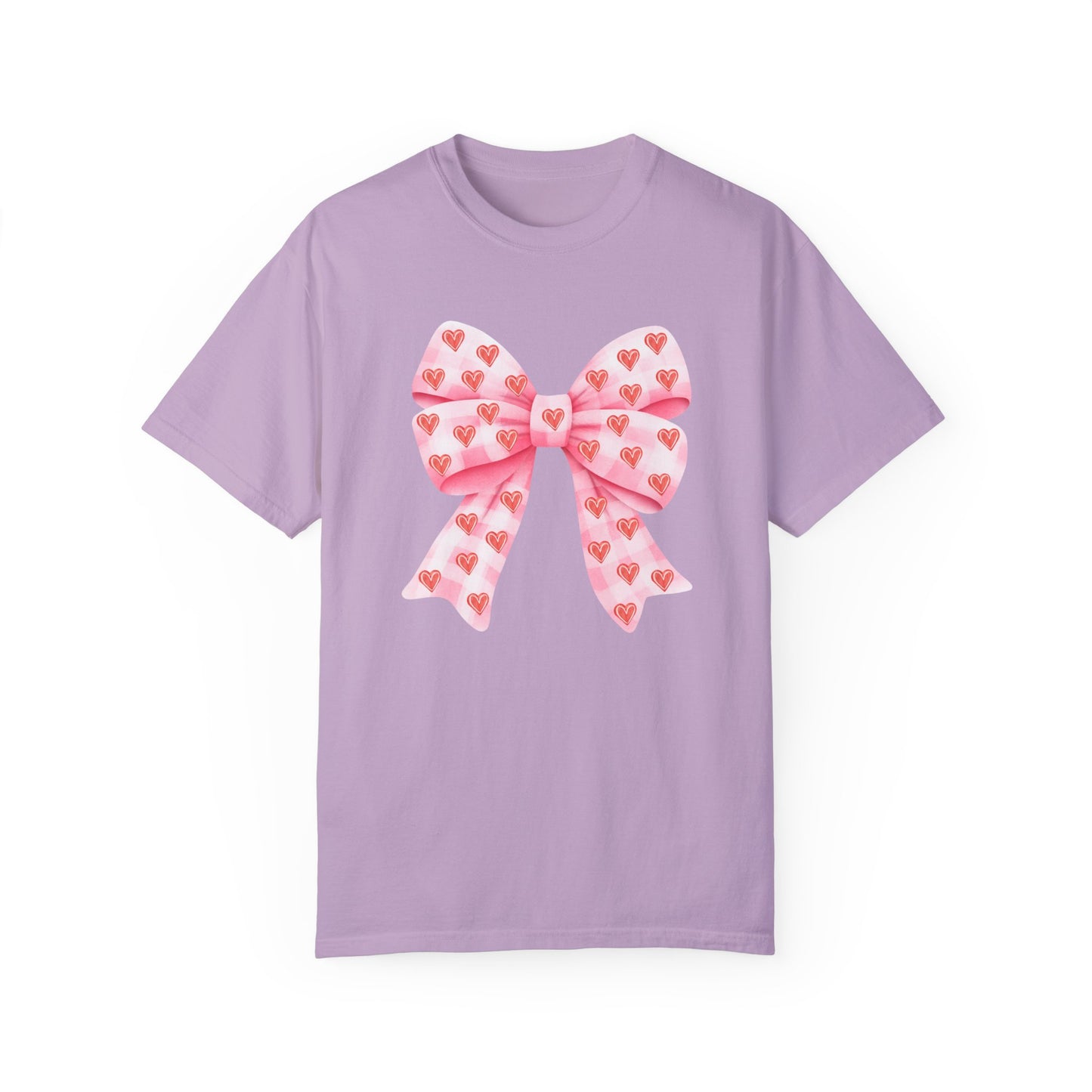 Pink Bows & Hearts - Comfort Colors Shirt