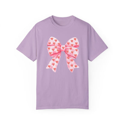 Pink Bows & Hearts - Comfort Colors Shirt