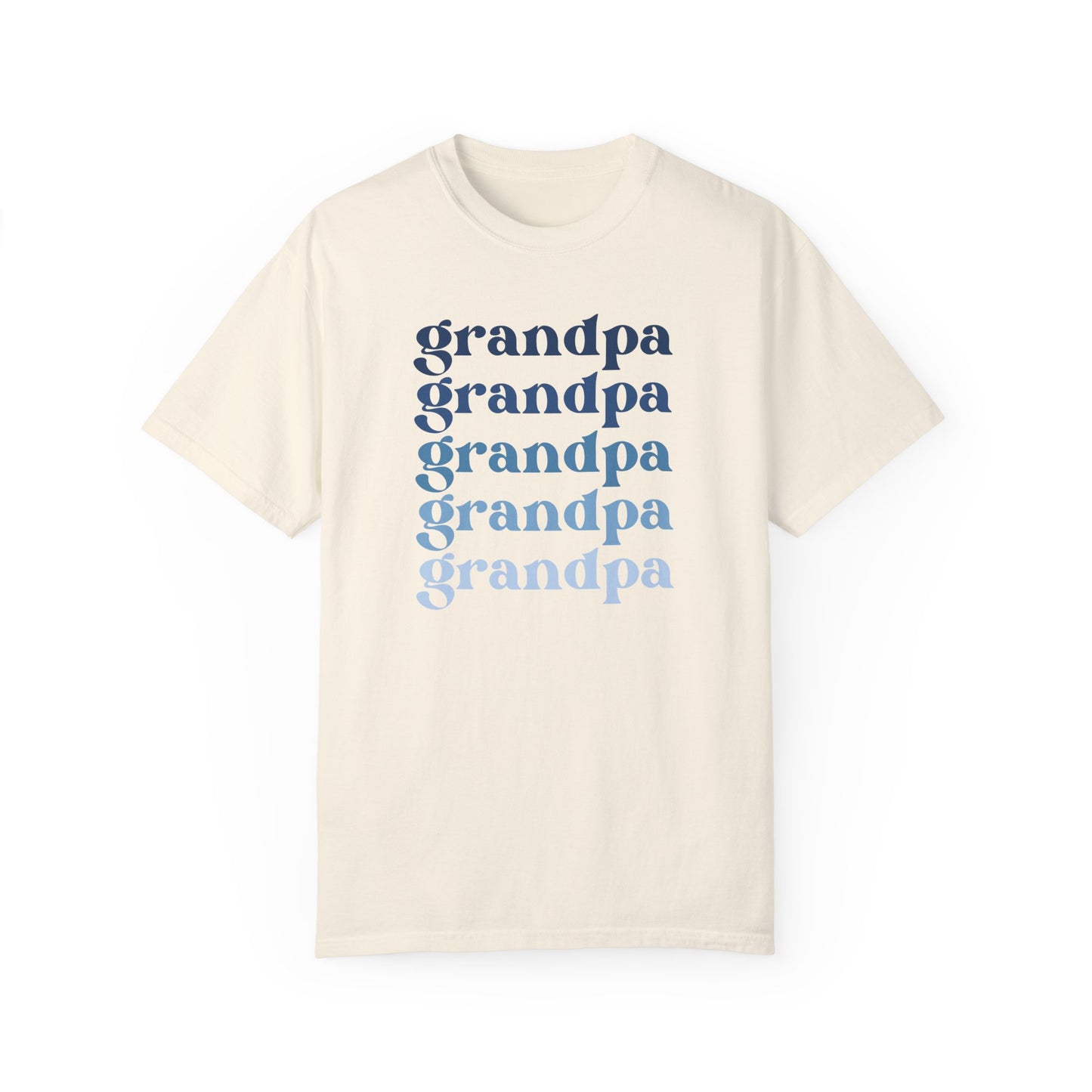 Grandpa (Blue) - Comfort Colors Shirt