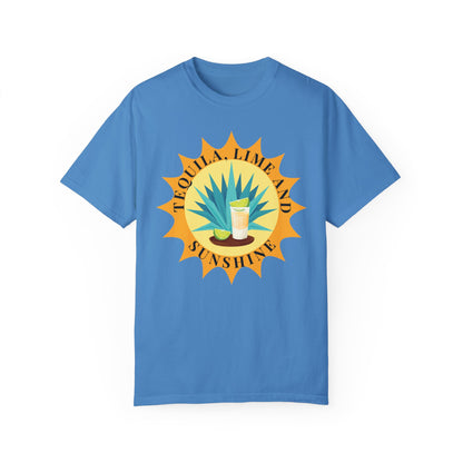 Tequila, Lime And Sunshine - Comfort Colors Shirt