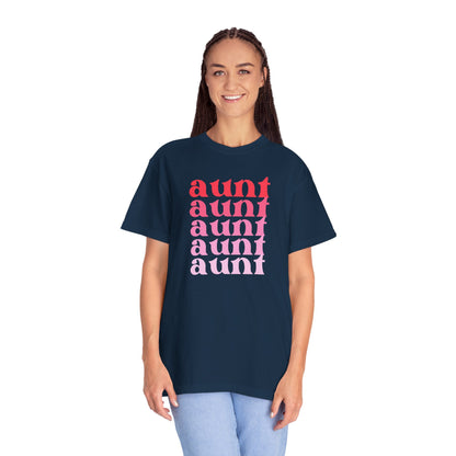 Aunt (Pink) - Comfort Colors Shirt