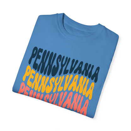 Retro Pennsylvania - Comfort Colors Shirt