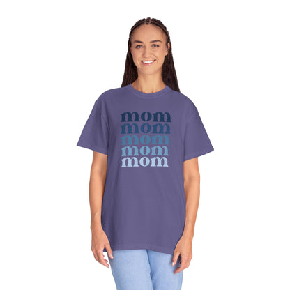 Mom (Blue) - Comfort Colors Shirt