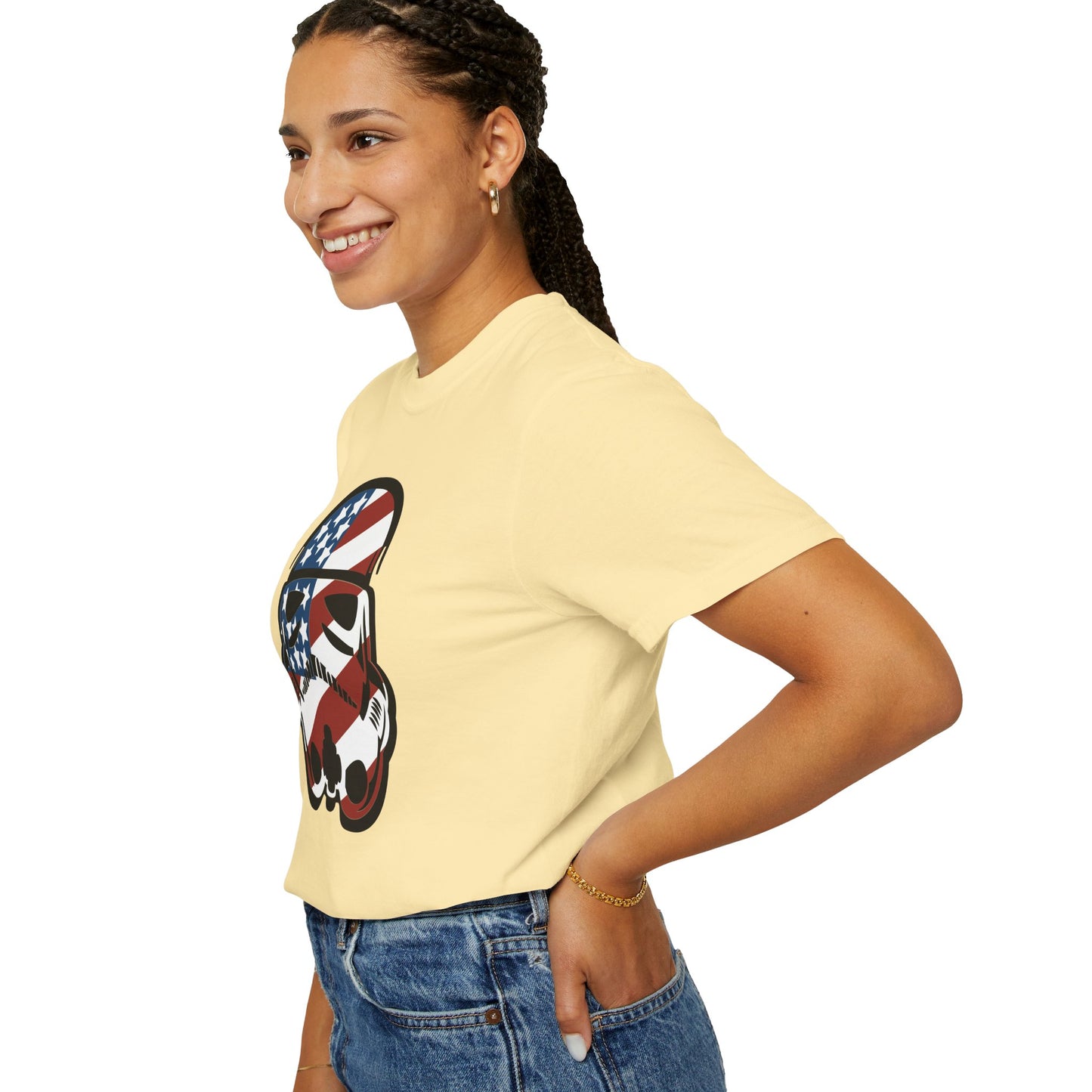 Patriotic Storm Trooper - Comfort Colors Shirt