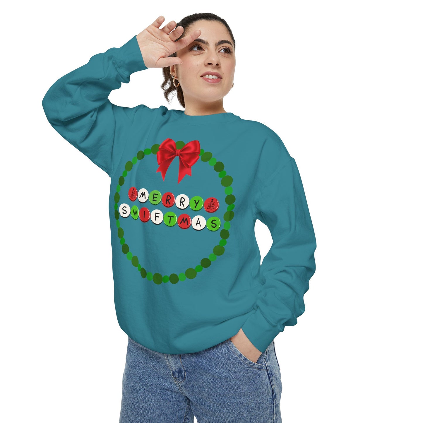 Merry Swiftmas - Comfort Colors Sweatshirt