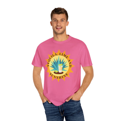 Tequila, Lime And Sunshine - Comfort Colors Shirt