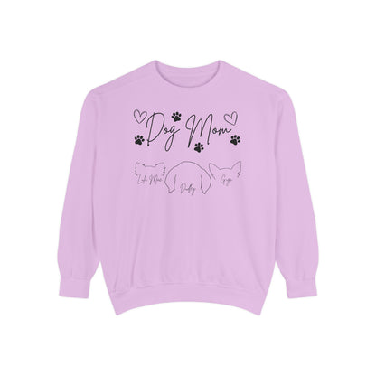 Dog Mom *Customize/Personalize* - Comfort Colors Sweatshirt