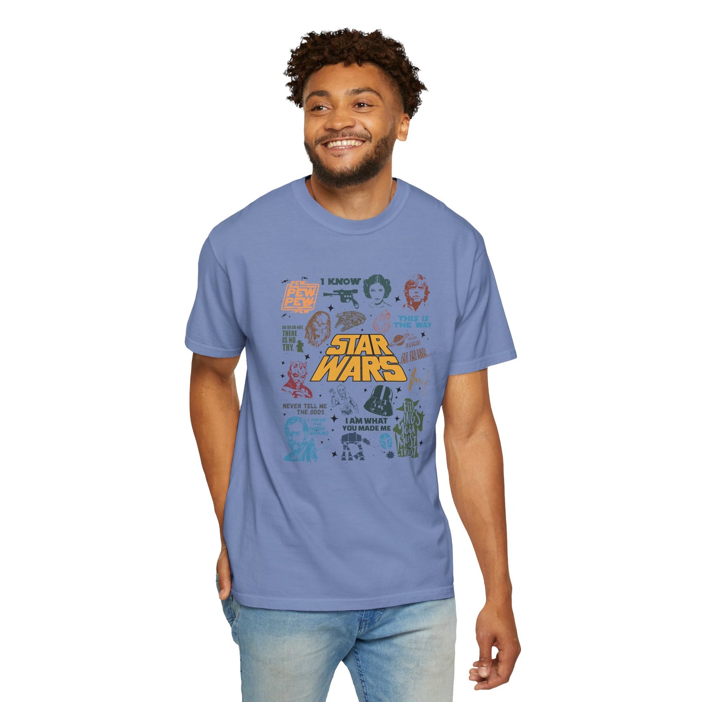 Star Wars Collage - Comfort Colors Shirt