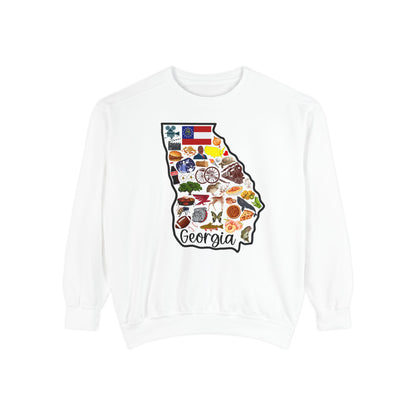 Beautiful State of Georgia - Comfort Colors Sweatshirt