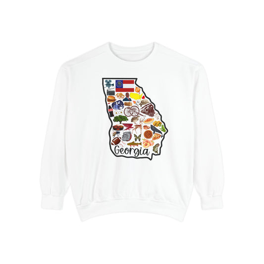 Beautiful State of Georgia - Comfort Colors Sweatshirt