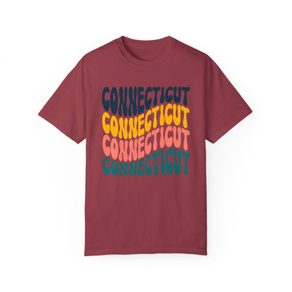 Retro Connecticut - Comfort Colors Shirt