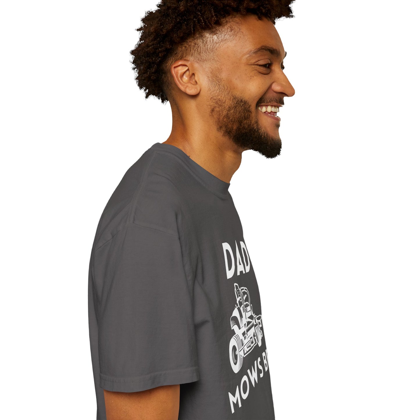 Dad Mows Best - Comfort Colors Shirt