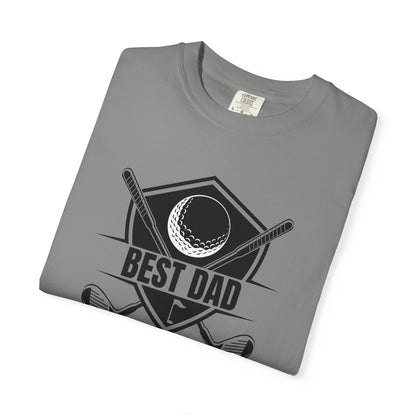 Best Dad By Par - Comfort Colors Shirt