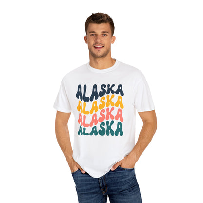 Retro Alaska - Comfort Colors Shirt