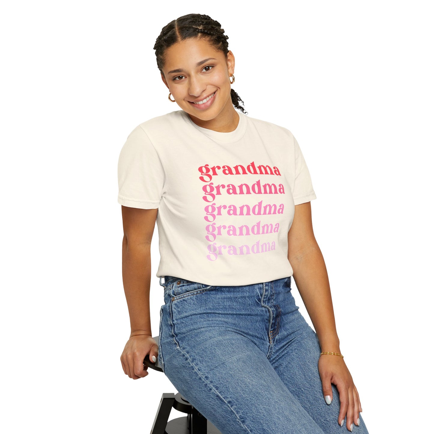 Grandma (Pink) - Comfort Colors Shirt