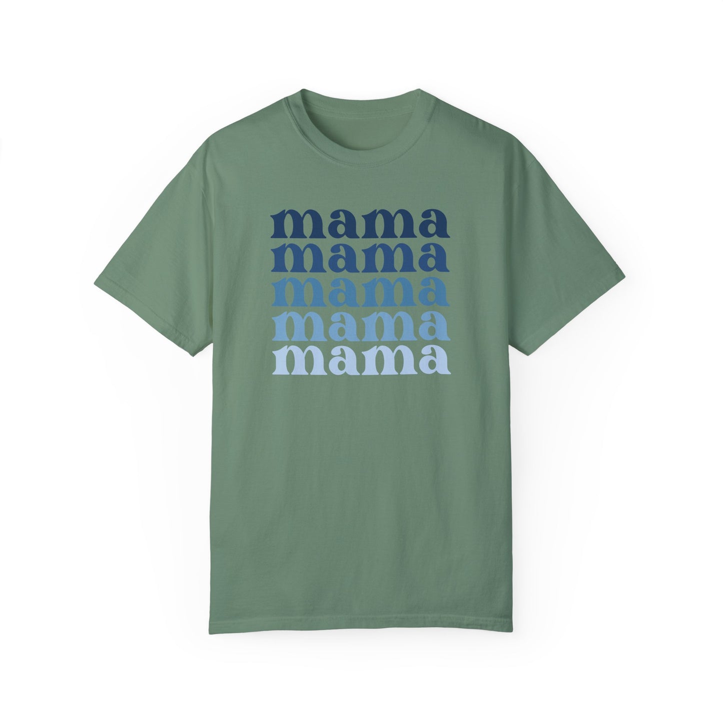 Mama (Blue) - Comfort Colors Shirt
