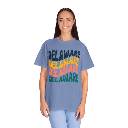 Retro Delaware - Comfort Colors Shirt