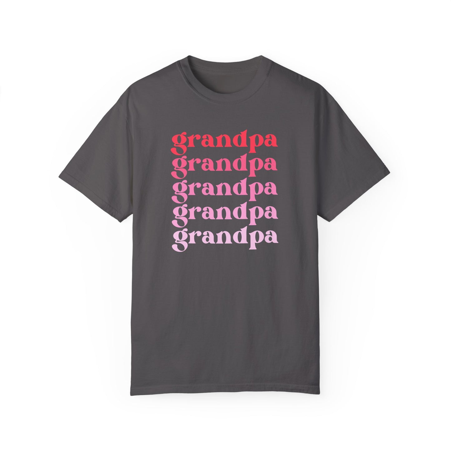 Grandpa (Pink) - Comfort Colors Shirt