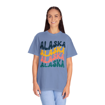 Retro Alaska - Comfort Colors Shirt
