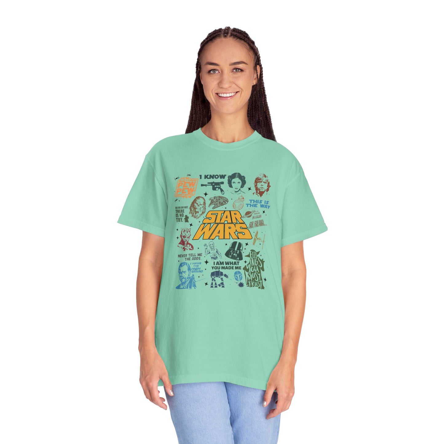 Star Wars Collage - Comfort Colors Shirt