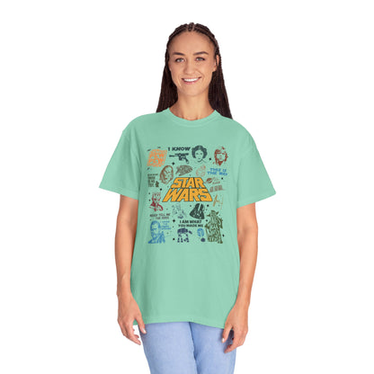 Star Wars Collage - Comfort Colors Shirt
