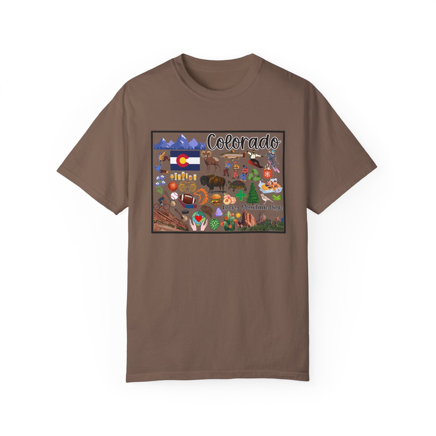 Beautiful State of Colorado - Comfort Colors Shirt