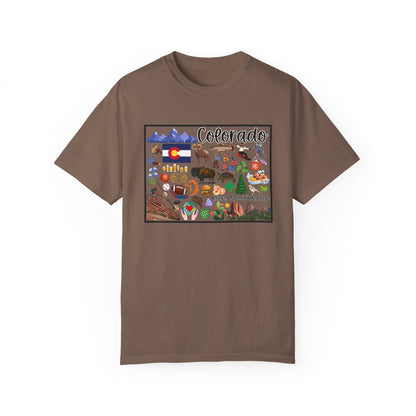 Beautiful State of Colorado - Comfort Colors Shirt
