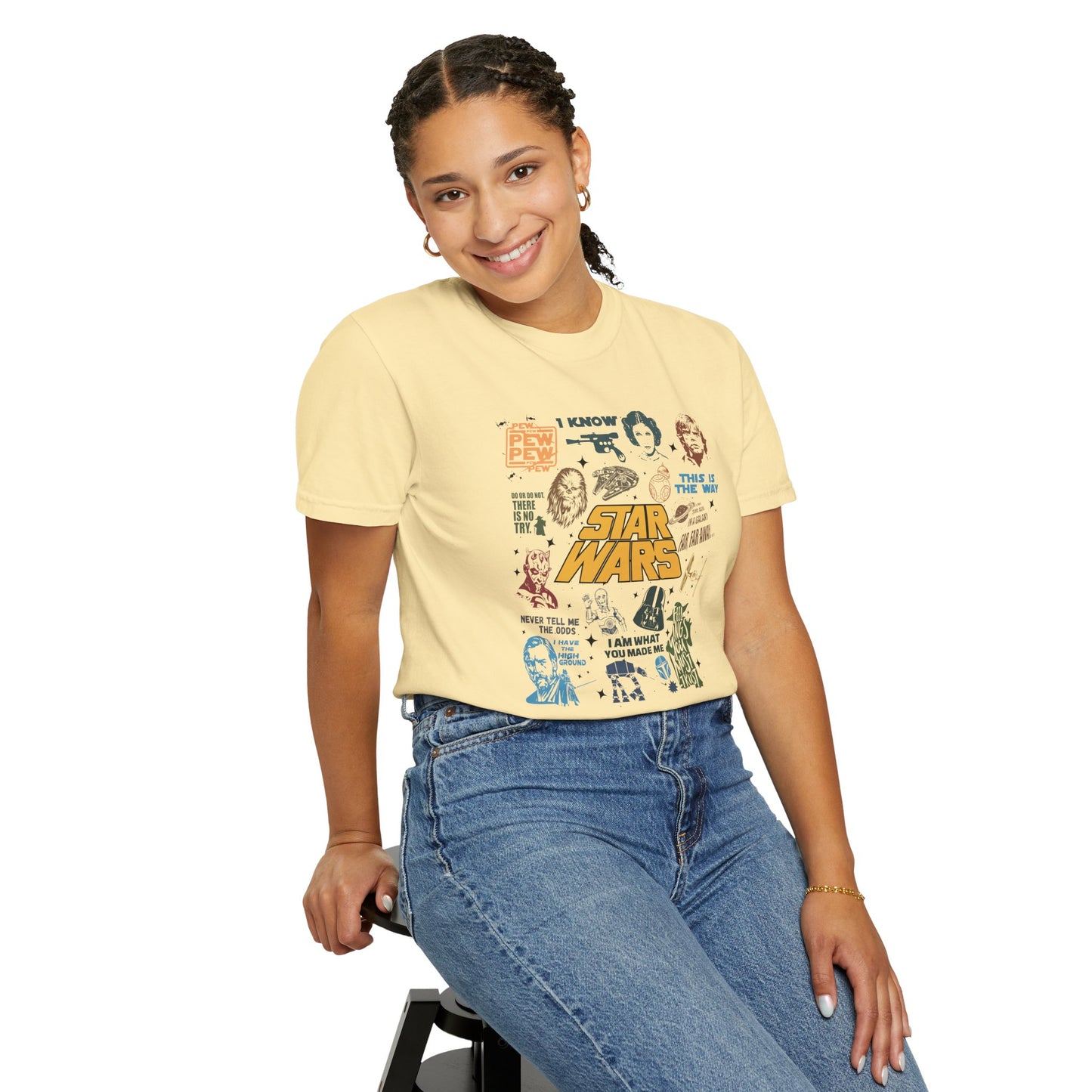 Star Wars Collage - Comfort Colors Shirt