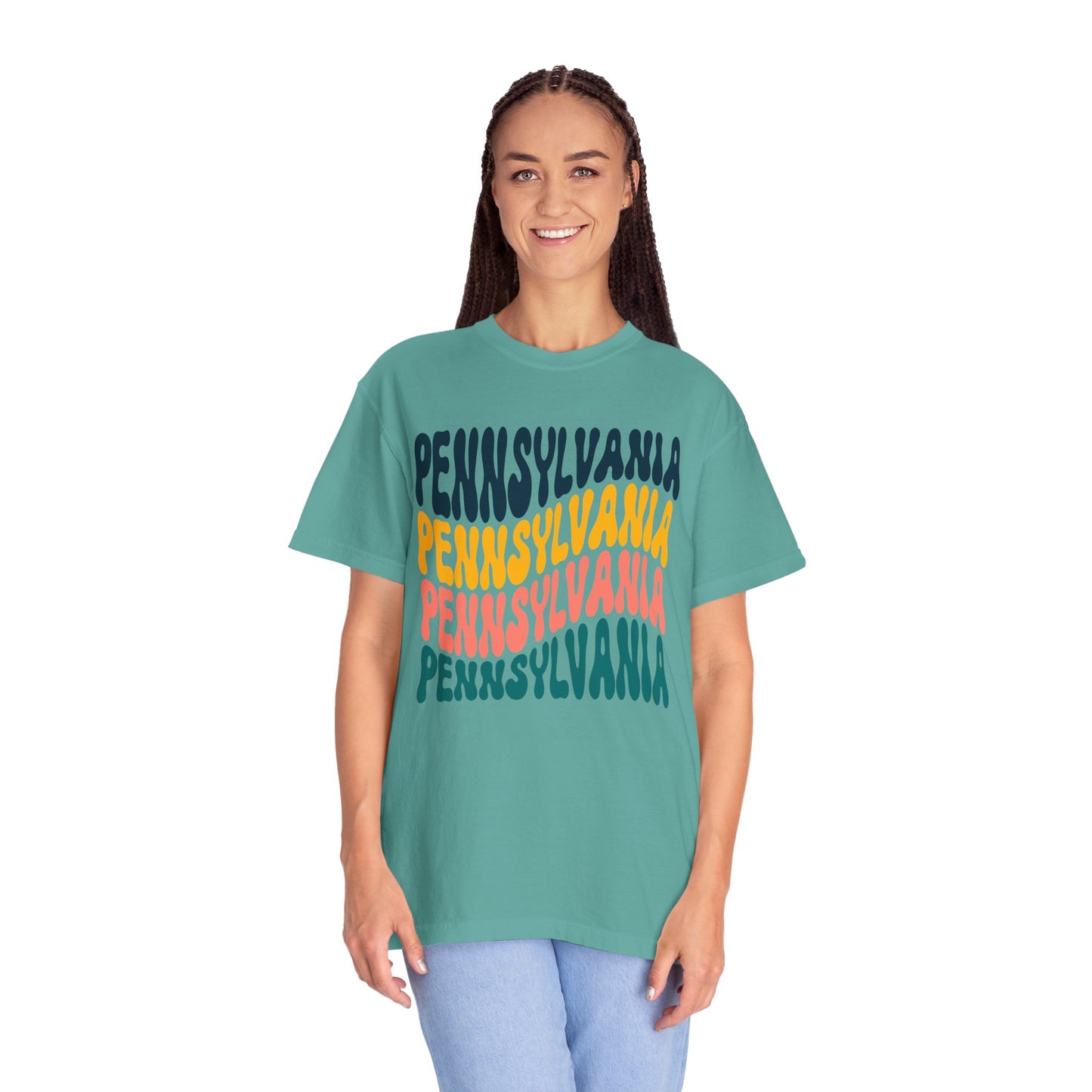 Retro Pennsylvania - Comfort Colors Shirt