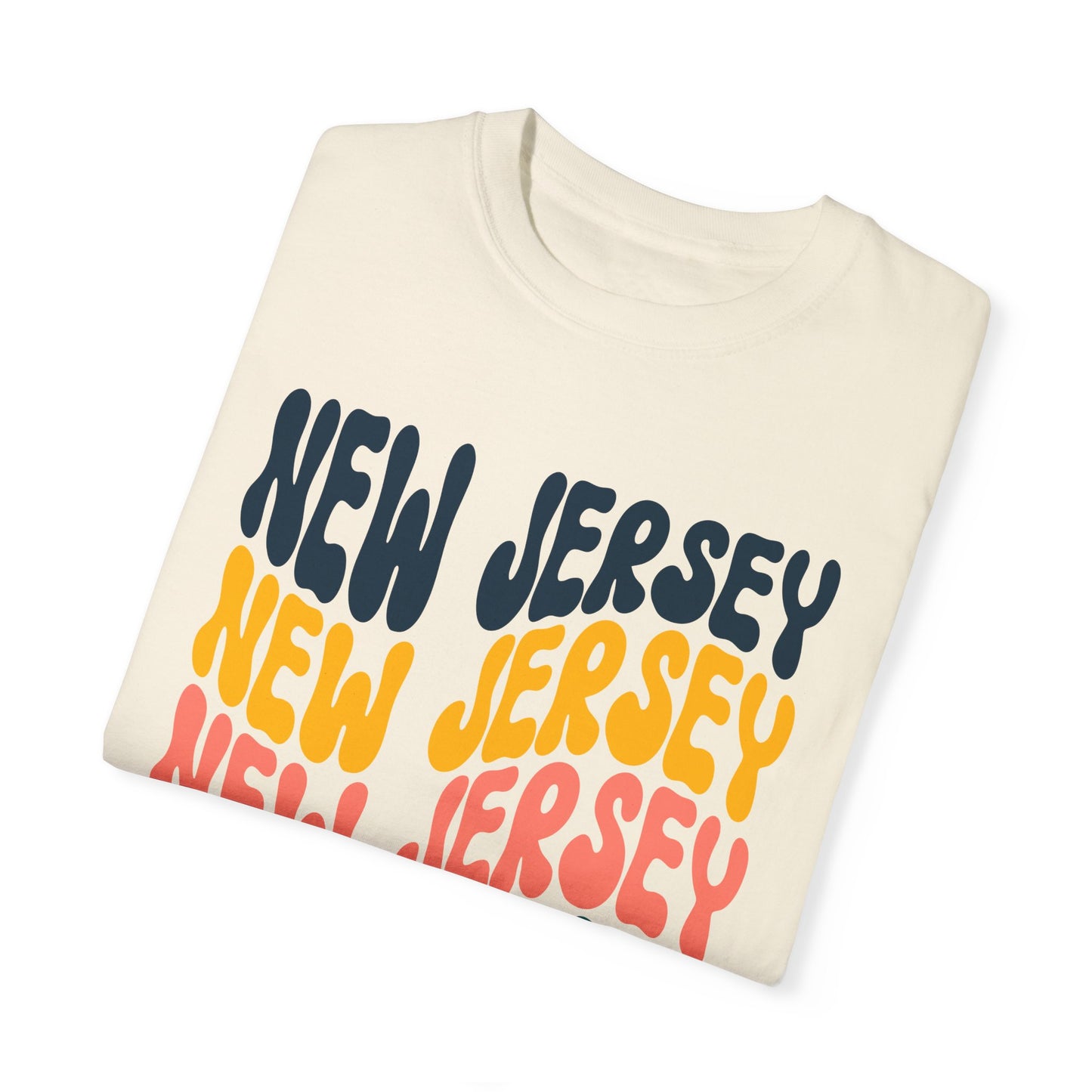 Retro New Jersey - Comfort Colors Shirt