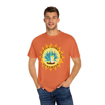 Tequila, Lime And Sunshine - Comfort Colors Shirt