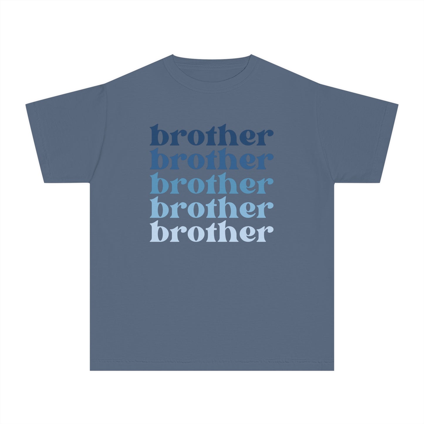 Brother - Blue - (Youth) Comfort Colors Shirt