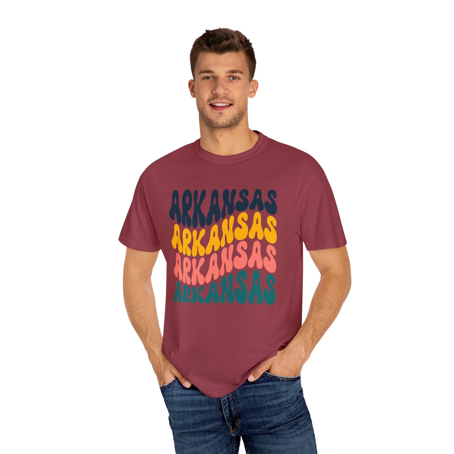 Retro Arkansas - Comfort Colors Shirt