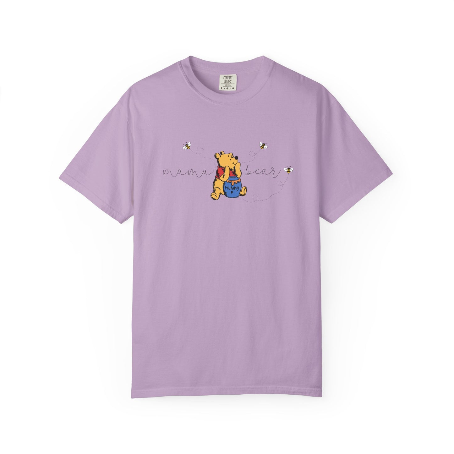 Mama Bear (Pooh Bear & Hunny) - Comfort Colors Shirt