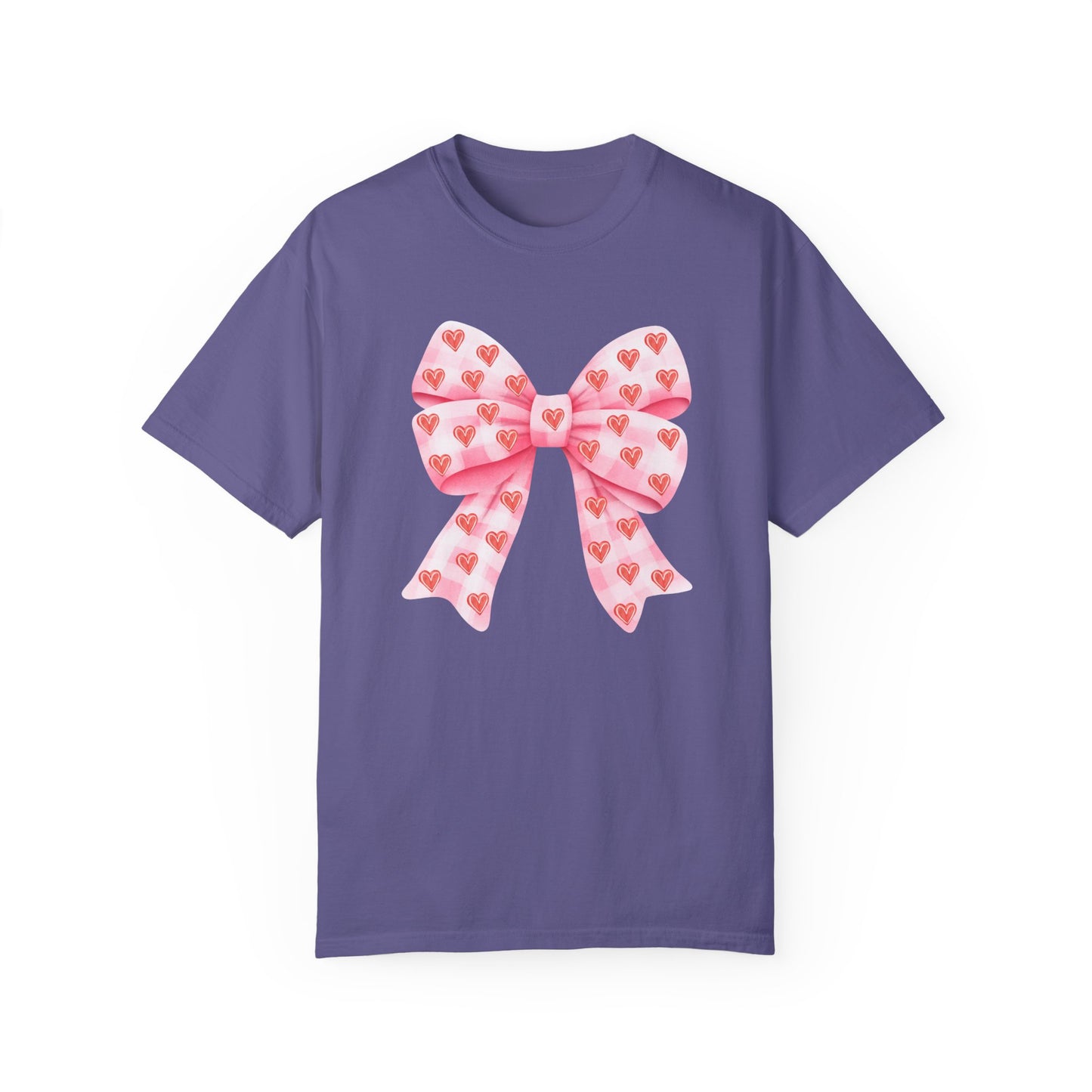 Pink Bows & Hearts - Comfort Colors Shirt