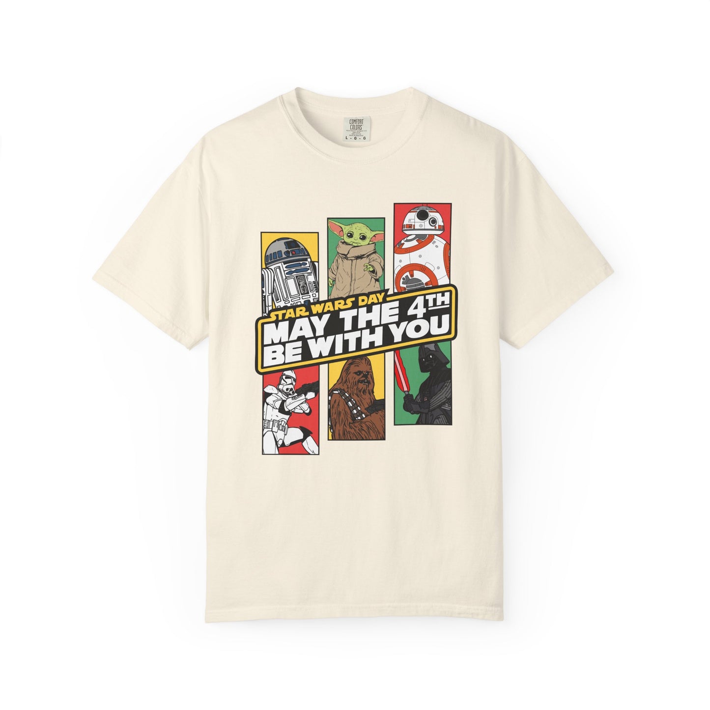 Star Wars Day Pop Art Collage - Comfort Colors Shirt