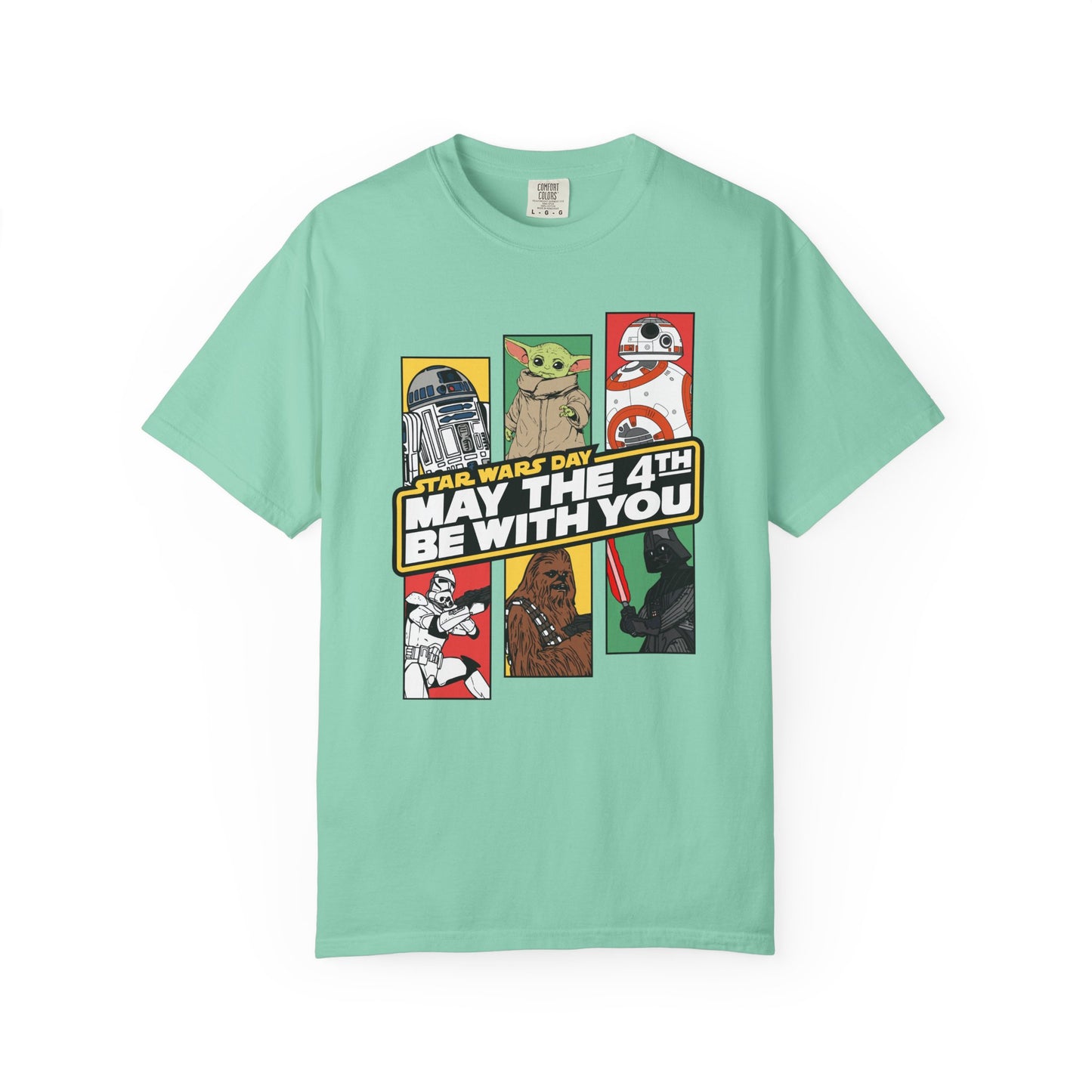 Star Wars Day Pop Art Collage - Comfort Colors Shirt